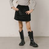 ミニドットベロア台形スカート | URBAN CHERRY | 詳細画像1 