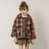 チェックボアコート | URBAN CHERRY | 詳細画像1 