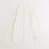 ドット | マルチデザインメロウハイネックトップス | URBAN CHERRY