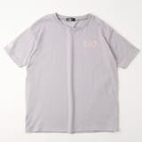 グレー | 【CHIPIE/シピ】フレンチリボンロゴプリントTシャツ | URBAN CHERRY