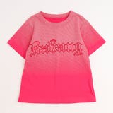 ピンク | グラデーションプリントオーバーサイズTシャツ | URBAN CHERRY