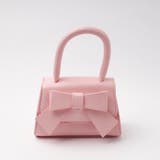 ピンク | 【2way】ショルダーチェーン付きリボンハンドバッグ | URBAN CHERRY