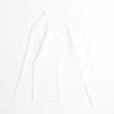 ホワイト | ハイネックリブトップス | URBAN CHERRY