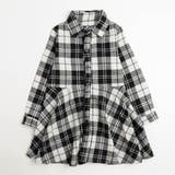 ブラック | チェックネルシャツワンピース | URBAN CHERRY
