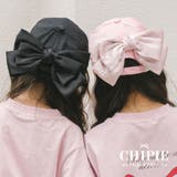 【CHIPIE/シピ】フロント刺繍バックリボンキャップ | URBAN CHERRY | 詳細画像1 