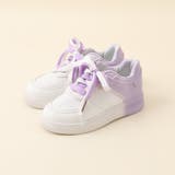 パープル | グラデーションデザインプラットフォームスニーカー | URBAN CHERRY