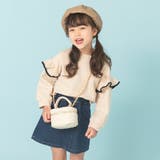 肩フリルパイピングデザインバイカラープルオーバー | URBAN CHERRY | 詳細画像1