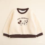 ミルク | ディズニー/刺繍デザインボアプルオーバー | URBAN CHERRY