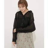 BLACK | 【VERY4月号掲載】ビックポケットシアールーズシャツ | SENSE OF PLACE