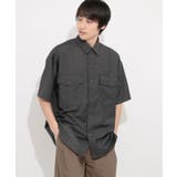 CHARCOAL | CPOシャツ(5分袖) | SENSE OF PLACE