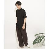 バンドカラーシャツ(5分袖) | SENSE OF PLACE | 詳細画像15