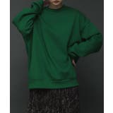 GREEN | 『XLサイズWEB/一部店舗限定』ウラキモウカラースウェットシャツ | SENSE OF PLACE