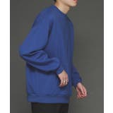 BLUE | 『XLサイズWEB/一部店舗限定』ウラキモウカラースウェットシャツ | SENSE OF PLACE