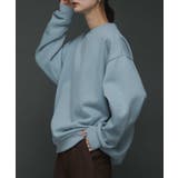 L.BLUE | 『XLサイズWEB/一部店舗限定』ウラキモウカラースウェットシャツ | SENSE OF PLACE