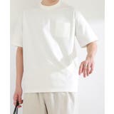 WHITE | ポンチポケットTシャツ(5分袖) | SENSE OF PLACE