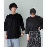 『ユニセックス』エクストラルーズTシャツ(5分袖) | SENSE OF PLACE | 詳細画像1 