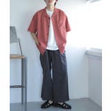 『セットアップ対応』『イージーケア』チェックリネンライクボリュームワイドパンツ | SENSE OF PLACE | 詳細画像22