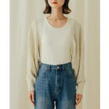 ラメバックオープンメッシュボレロ | SENSE OF PLACE | 詳細画像10