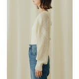 ラメバックオープンメッシュボレロ | SENSE OF PLACE | 詳細画像11