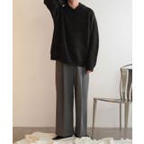 『セットアップ対応』 ツイルスエードタッチボリュームワイドパンツ | SENSE OF PLACE | 詳細画像21