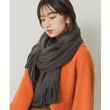 『ユニセックス』ニットフリンジストール | SENSE OF PLACE | 詳細画像19