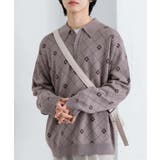 フラワージャガードニットポロ | SENSE OF PLACE | 詳細画像47