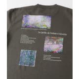 『別注』Claude Monet グラフィックアートTシャツ(5分袖)B | SENSE OF PLACE | 詳細画像5 