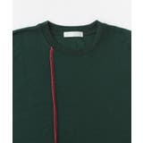 『ユニセックス』ブランケットステッチルーズTシャツ(5分袖) | SENSE OF PLACE | 詳細画像12