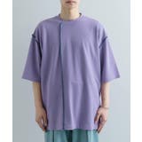 『ユニセックス』ブランケットステッチルーズTシャツ(5分袖) | SENSE OF PLACE | 詳細画像34