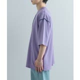 『ユニセックス』ブランケットステッチルーズTシャツ(5分袖) | SENSE OF PLACE | 詳細画像35