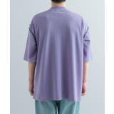 『ユニセックス』ブランケットステッチルーズTシャツ(5分袖) | SENSE OF PLACE | 詳細画像36