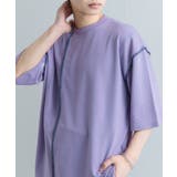 『ユニセックス』ブランケットステッチルーズTシャツ(5分袖) | SENSE OF PLACE | 詳細画像37