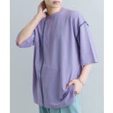 『ユニセックス』ブランケットステッチルーズTシャツ(5分袖) | SENSE OF PLACE | 詳細画像38