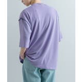 『ユニセックス』ブランケットステッチルーズTシャツ(5分袖) | SENSE OF PLACE | 詳細画像40