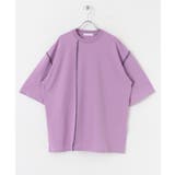『ユニセックス』ブランケットステッチルーズTシャツ(5分袖) | SENSE OF PLACE | 詳細画像6
