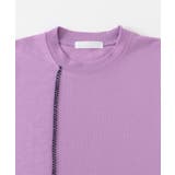 『ユニセックス』ブランケットステッチルーズTシャツ(5分袖) | SENSE OF PLACE | 詳細画像9