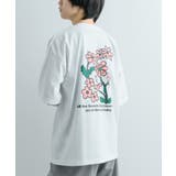 『ユニセックス』ポップアートフラワーグラフィックTシャツ B | SENSE OF PLACE | 詳細画像19 