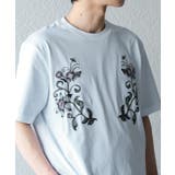 ボタニカルシシュウクルーネックTシャツ(5分袖) | SENSE OF PLACE | 詳細画像10