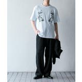 ボタニカルシシュウクルーネックTシャツ(5分袖) | SENSE OF PLACE | 詳細画像13