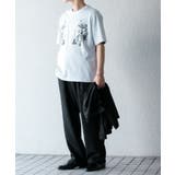 ボタニカルシシュウクルーネックTシャツ(5分袖) | SENSE OF PLACE | 詳細画像15