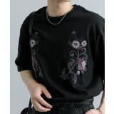ボタニカルシシュウクルーネックTシャツ(5分袖) | SENSE OF PLACE | 詳細画像17