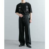 ボタニカルシシュウクルーネックTシャツ(5分袖) | SENSE OF PLACE | 詳細画像22