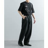 ボタニカルシシュウクルーネックTシャツ(5分袖) | SENSE OF PLACE | 詳細画像24