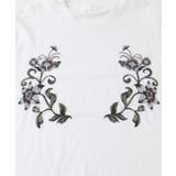 ボタニカルシシュウクルーネックTシャツ(5分袖) | SENSE OF PLACE | 詳細画像5