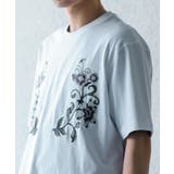 ボタニカルシシュウクルーネックTシャツ(5分袖) | SENSE OF PLACE | 詳細画像9