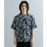 アブストラクトプリントTシャツ(5分袖) | SENSE OF PLACE | 詳細画像10 