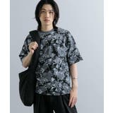 アブストラクトプリントTシャツ(5分袖) | SENSE OF PLACE | 詳細画像16 