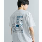 キャットグラフィックプリントTシャツ B | SENSE OF PLACE | 詳細画像16 