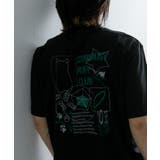 キャットグラフィックプリントTシャツ B | SENSE OF PLACE | 詳細画像25 