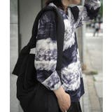 BLACK | マーブルシアールーズロングTシャツ | SENSE OF PLACE